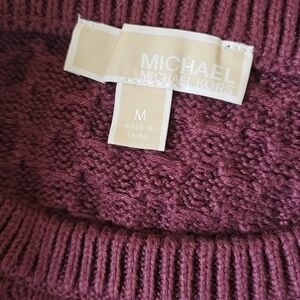 Michael Kors Women's Burgundy Sweater